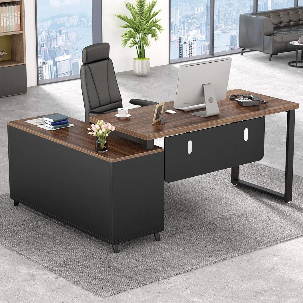 Modern Design Hospital Furniture Doctor Office Desk Medical Wooden Computer Table and Chair