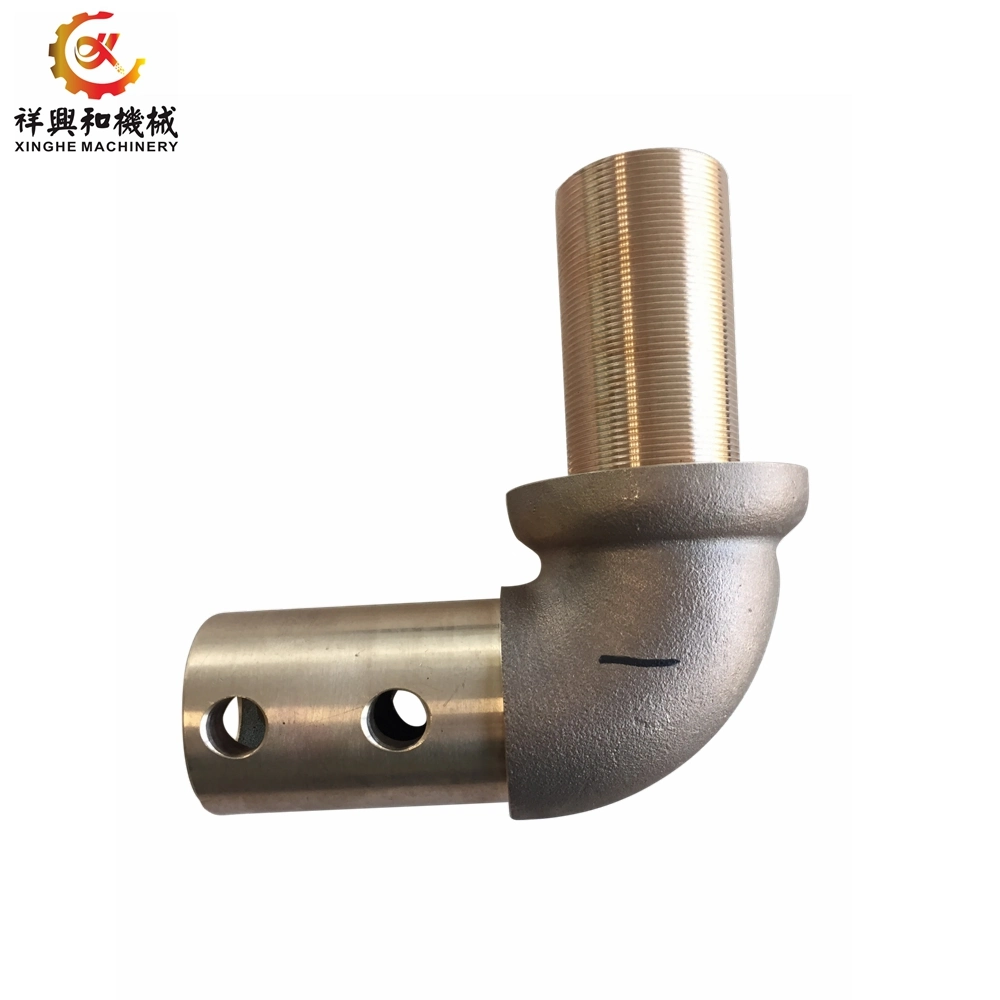 Customized Bronze Brass Sand Casting Parts for Pipe Fitting