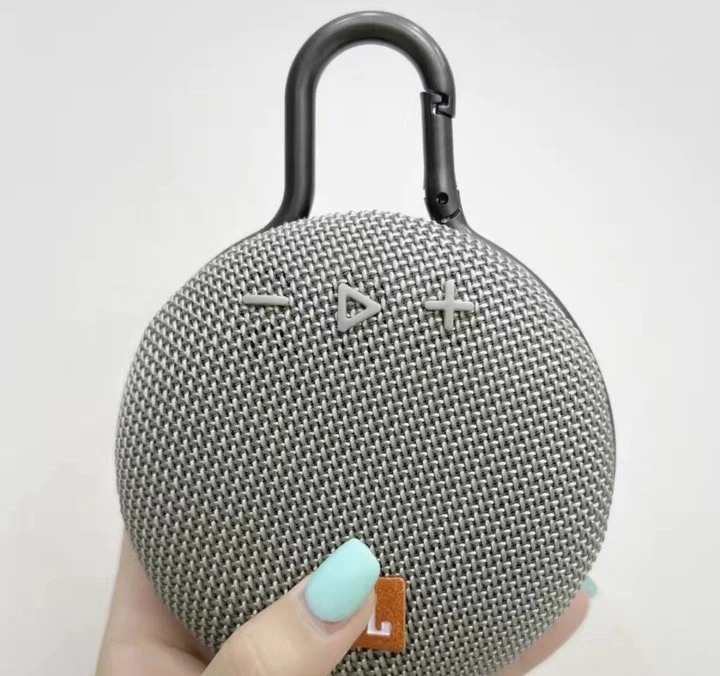 Mini-enceinte portable sans fil Clip3, son sportif clip 3 d'extérieur Enceinte de poche en tissu étanche