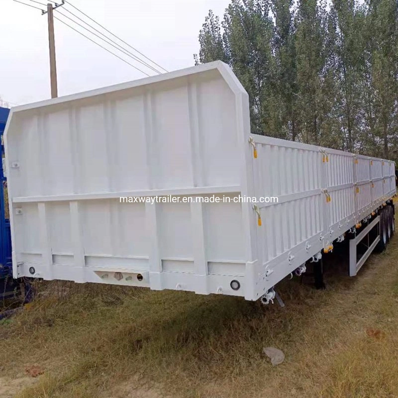 Good Service ASME/Emark/Adr Standard Mechanical/Air Suspension Brand Cargo of 3 Axle Sidewall Semi Trailer