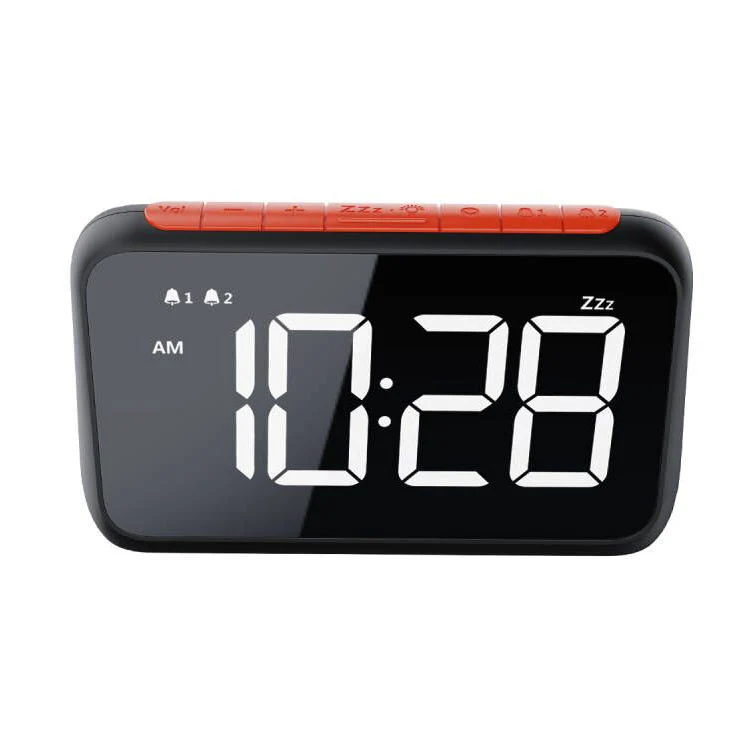 Geschenk LCD Digital Display Reisen Funny Tisch Wecker Digitaluhr