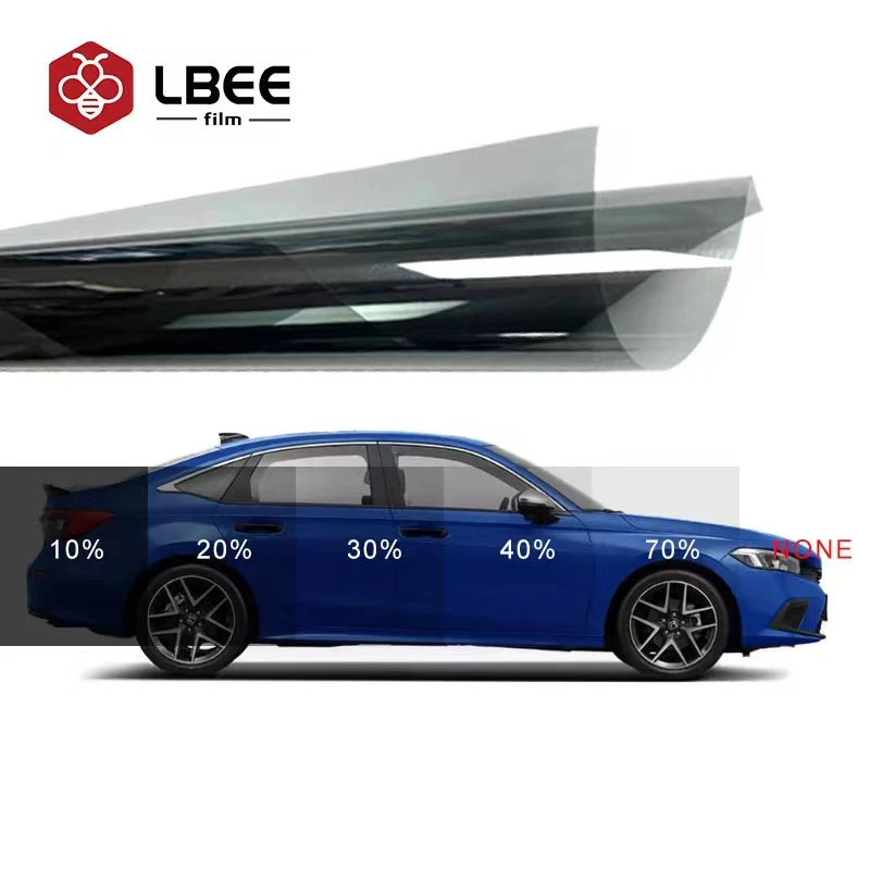 Heat Control Window Film Lbee a-10 Safety Car Window Film Security UV Rejection Nano Ceramic Window Film High quality/High cost performance Film Sale Price Private Protection Tint