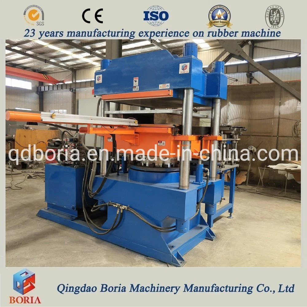 CE 4 Column Type Automatic Hydraulic Rubber Platen Vulcanizing Press with PLC