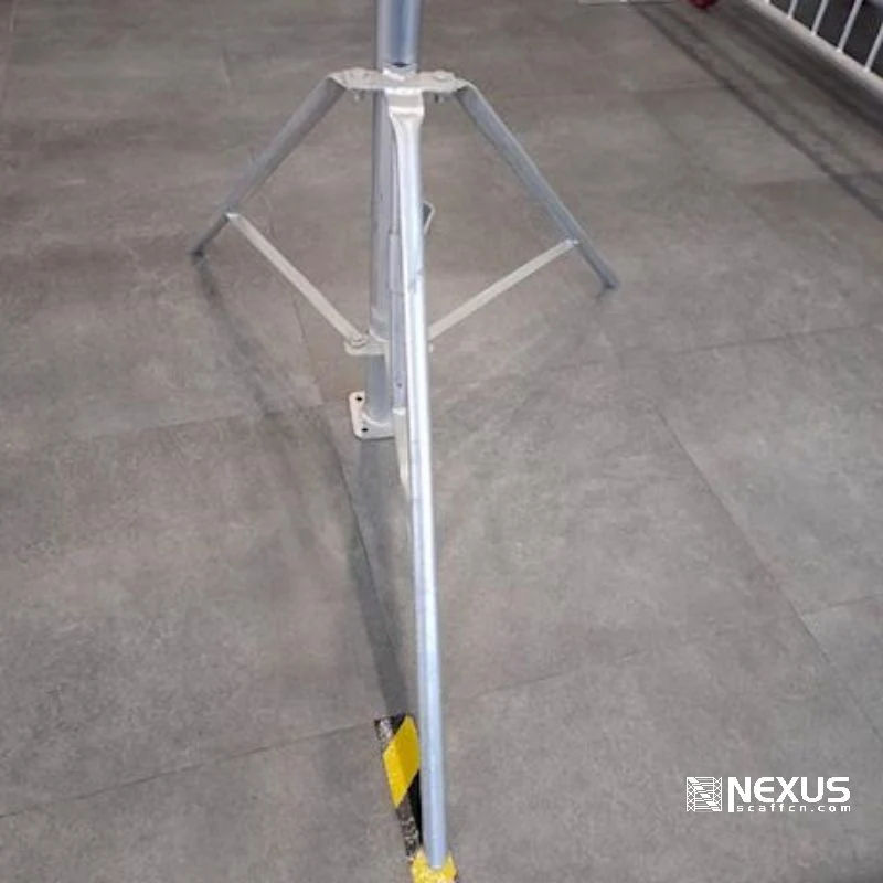 Flexible Scaffolding System Folding Tripod for Floor Props Reinforcement