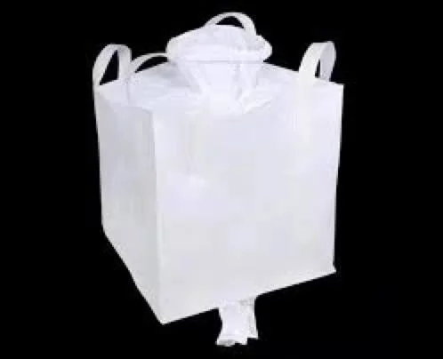 Big Bag Packing Salt Rice Polypropylene Big Jumbo Bags Peanut Sand Bulk Bag with Filing Spout Double Stitched Thread Super Sacks with Laminated Bags