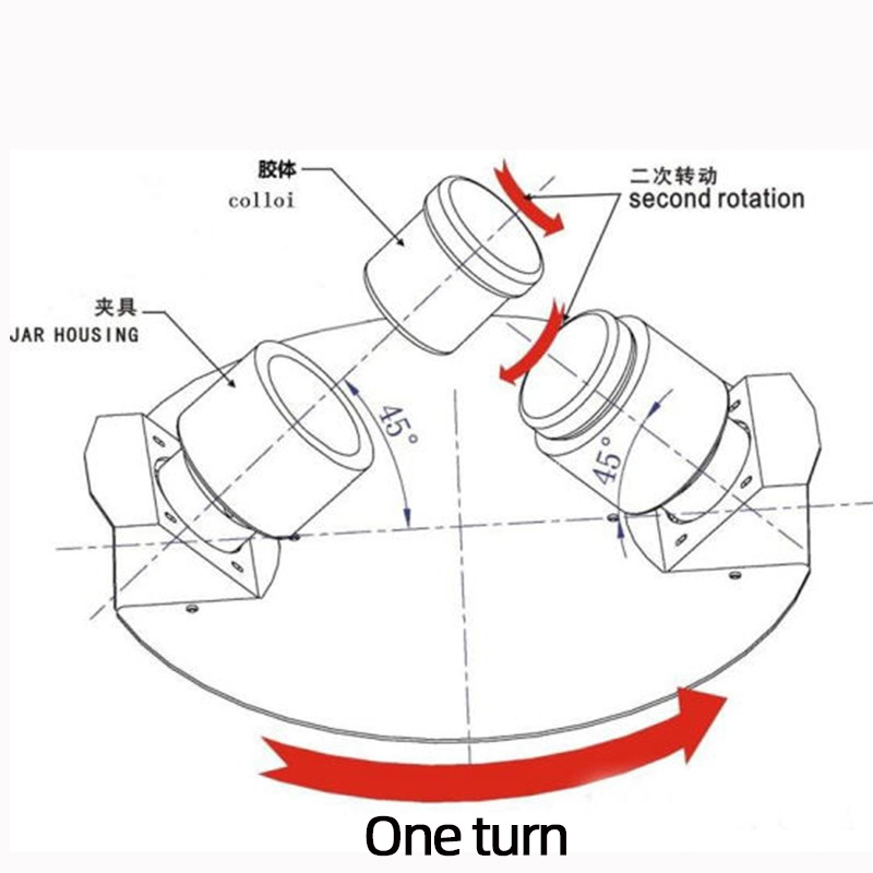 Best Quality 300ml Non-Contact Vacuum Epoxy Resin Mixing Planetary Centrifugal Deaeration Mixer Machines