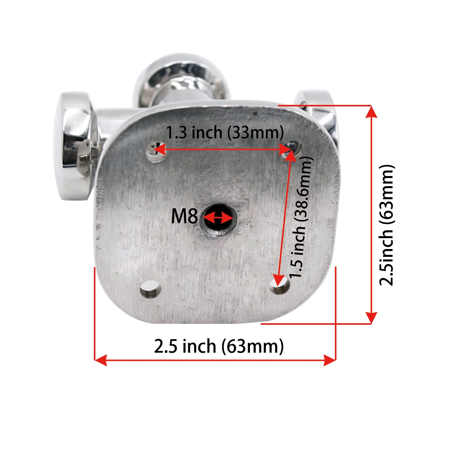 Investissement de précision Casting acier inoxydable 316 Voilier Marine Hardware amarrage Cale de quai petit Single Cross Mooring Bitt Bolard