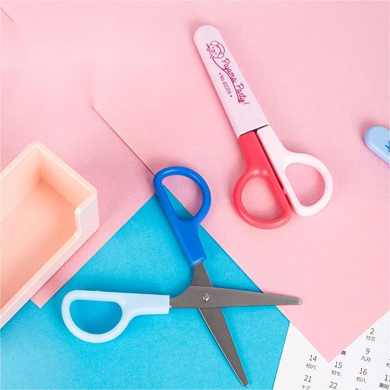 Scissors Small Fresh Student Children's Handicraft Cutting Knife Scissors