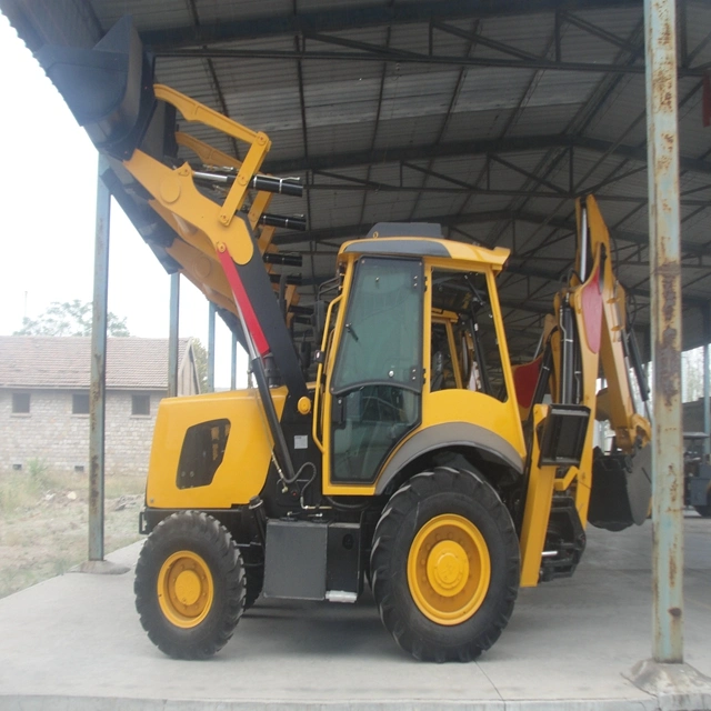 Mini Ztw30-25 Farmer Backhoe Loader 1m3 Bucket Capacity