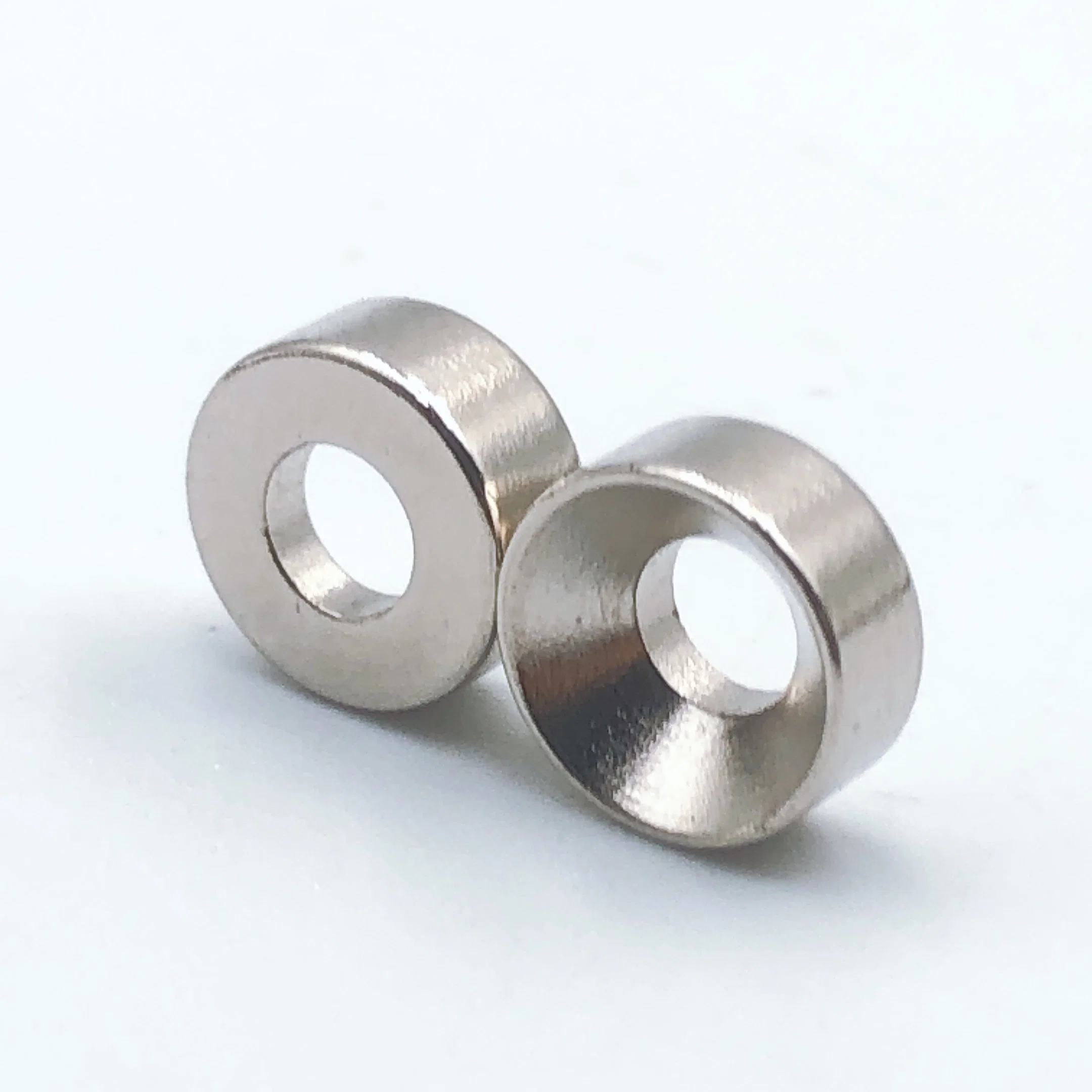 Permanent Rare Earth NdFeB Ring Magnet with Countersunk Hole