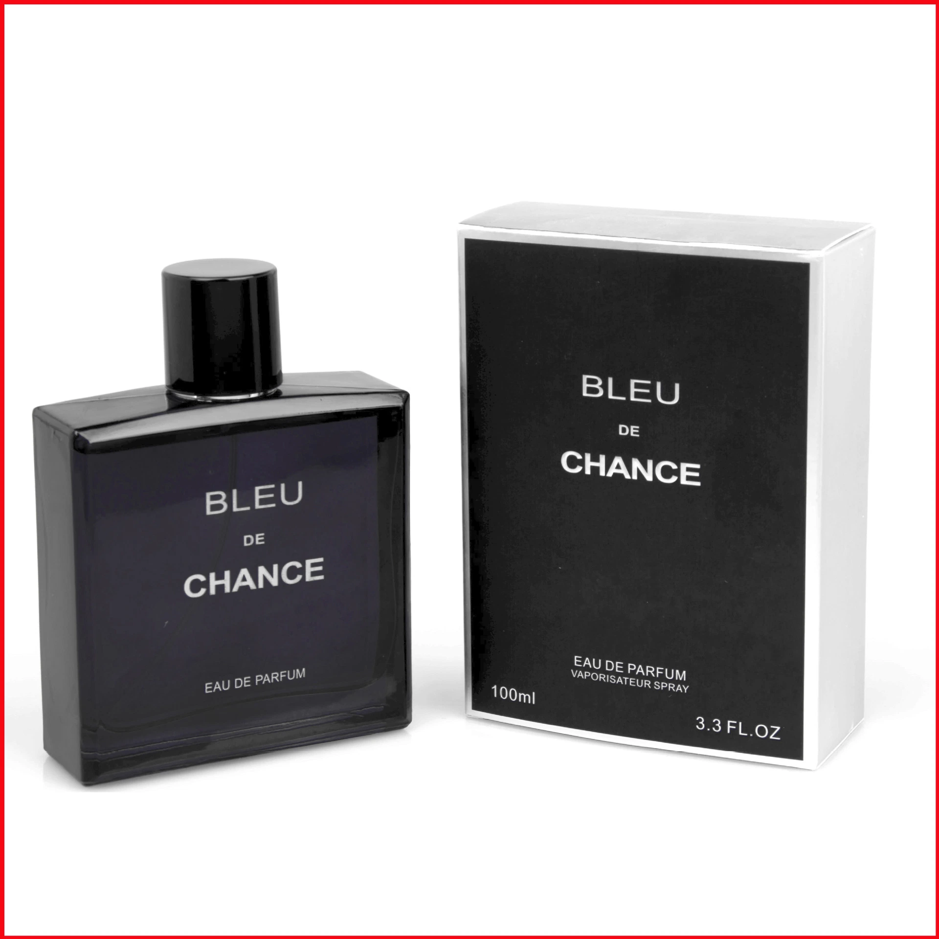 100 Ml Male Cologne Fresh and Charming Marine Long Time Lasting Bleu Fragrance Bleu De Chance Men Parfum Factory Price