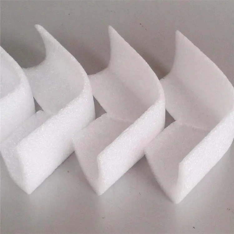 Any Shape Polyethylene Foam Corner Edge Protector EPE Foam Packaging White Corner Protective Packaging