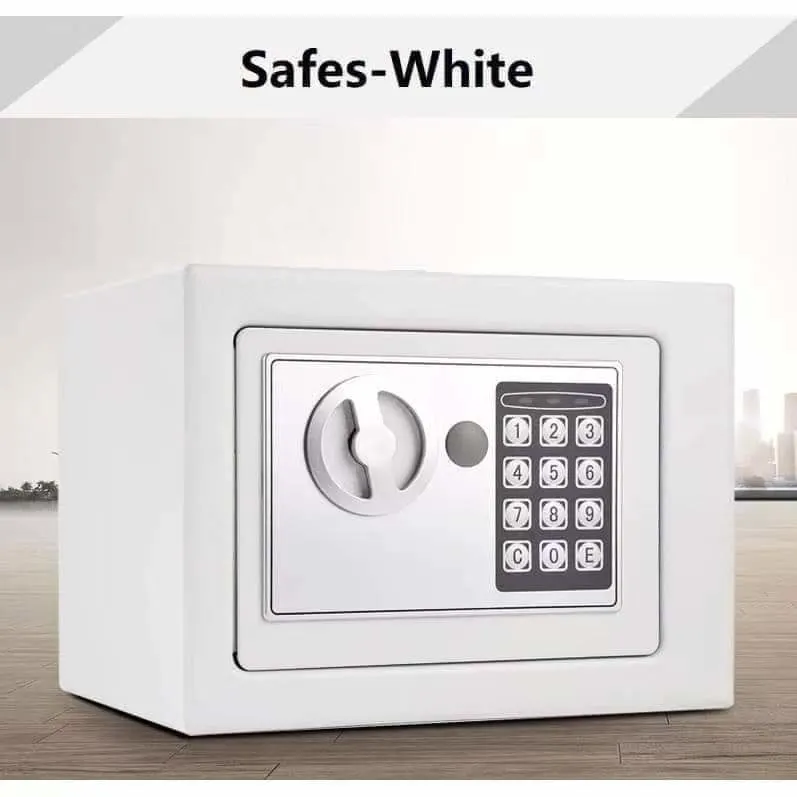 Black /White Colour Hotel Wall Mini Safe Deposit Box, Hotel Safes