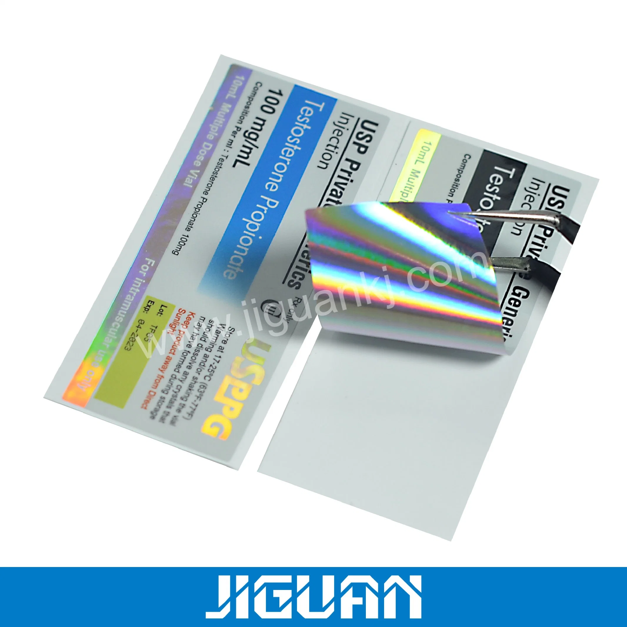 Professional Hologram 10ml Vial Label Maker with Great Price