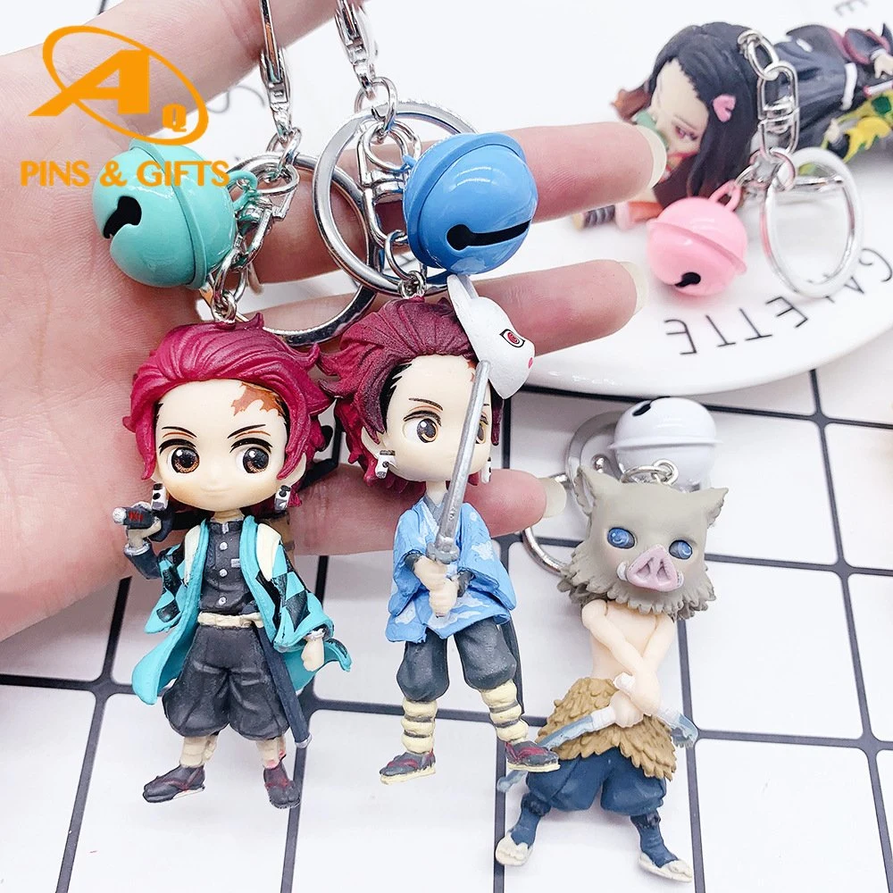 Price Carabina Pocket Ckey Ring Silicone Wholesale/Supplier Trolley Tokens Photo Insert Metal PVC Rubber Jordan Anime Keychain