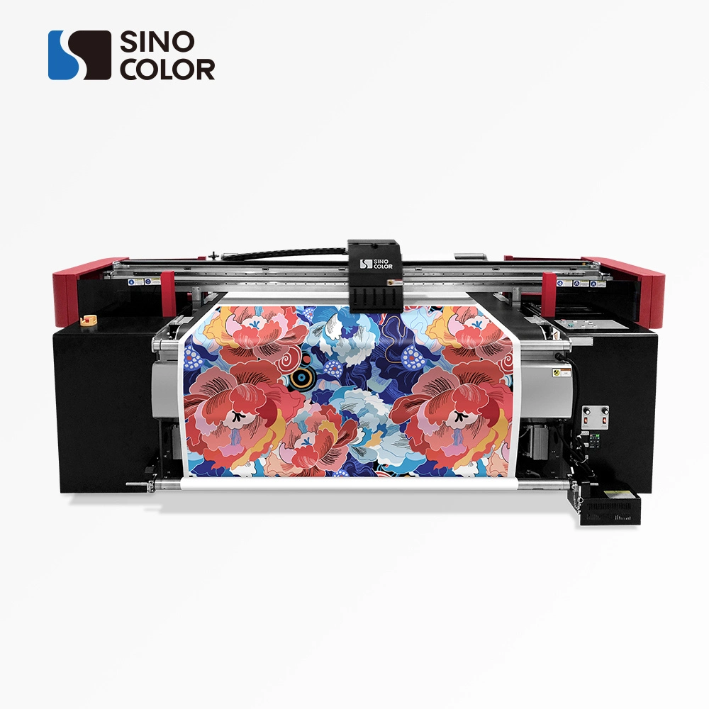 Sinocolor 2m 4 Heads Sublimation Clothing Fabric Textile Inkjet Belt Printer