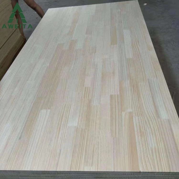 Fábrica de painéis colados Radiata Pine Edge da China Aweita Wood