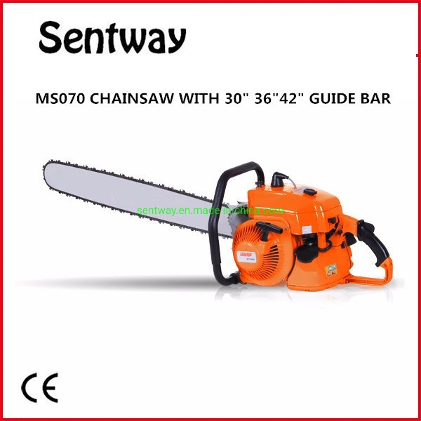Professional Garden Tool 105cc Ms070 Gasoline Chainsaw with 36inch Bar and Chain