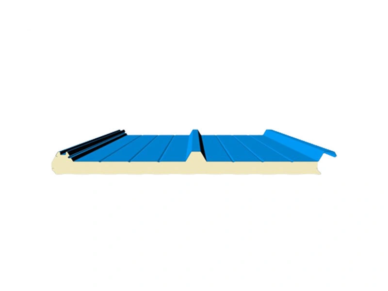 PU Polyurethane Insulated Roof Panels (staples) of Construction Industry Plants Housetop Sheet B1 B2