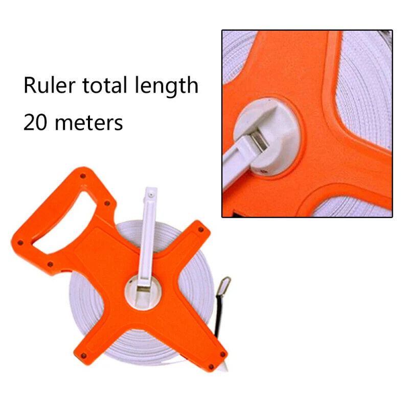 Durable Nützliche 20m 66ft Maßband messen Hand Lineal