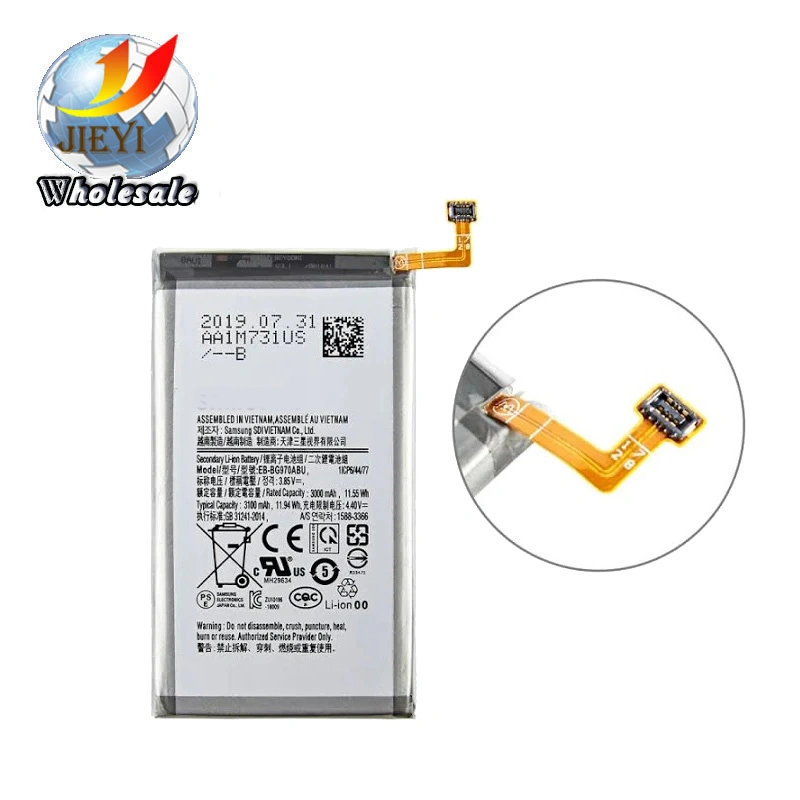 Batería para Samsung S10e SM-G970f EB-Bg970abu 3100mAh Sustitución Nuevo