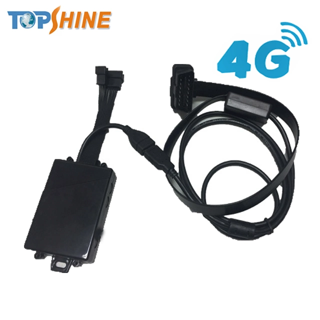 4G Online Motorcycle Vehicle GPS Tracker with RFID Temperature Sensor Fuel Sensor