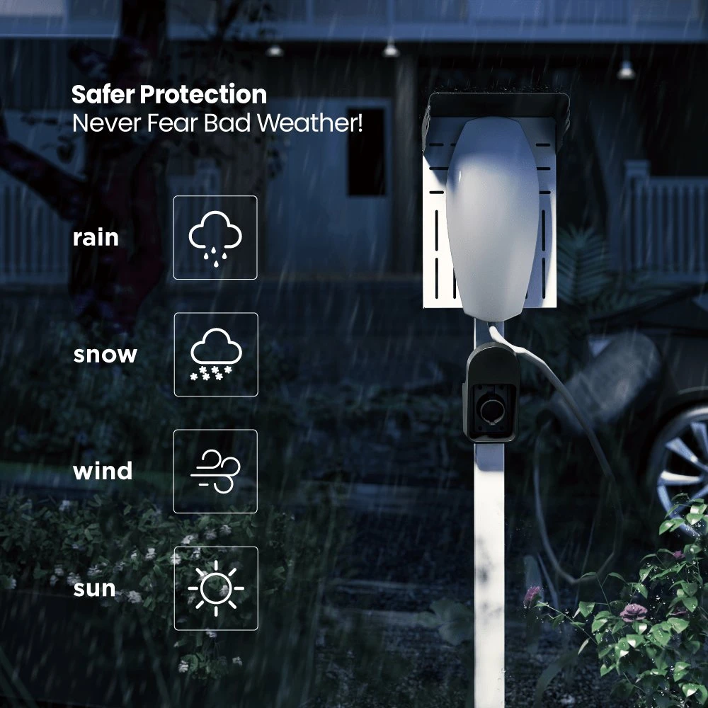 Customizable Superb EV Charging Pile Outdoor Stand with Extreme Weather Protection