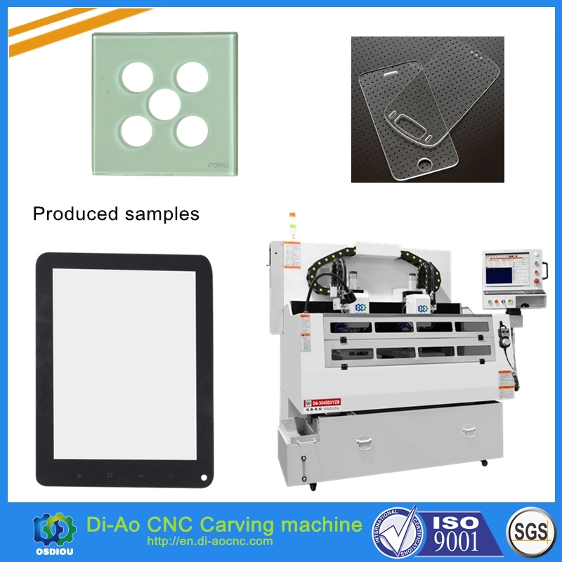 Double Working Table CNC Engraving for Aluminum, Ceramic, Composite Material etc