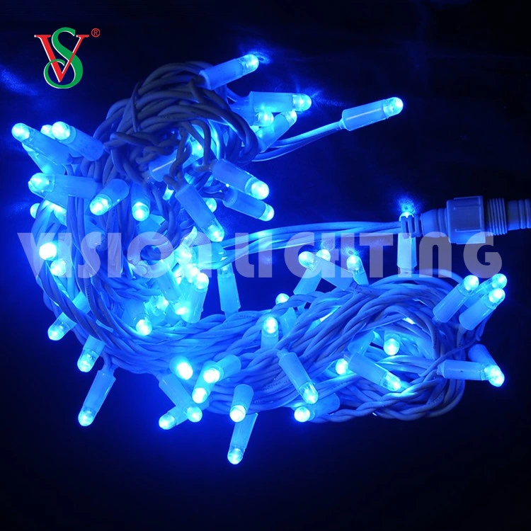 Waterproof Rubber Cable Christmas String Light LED Garlands Lights