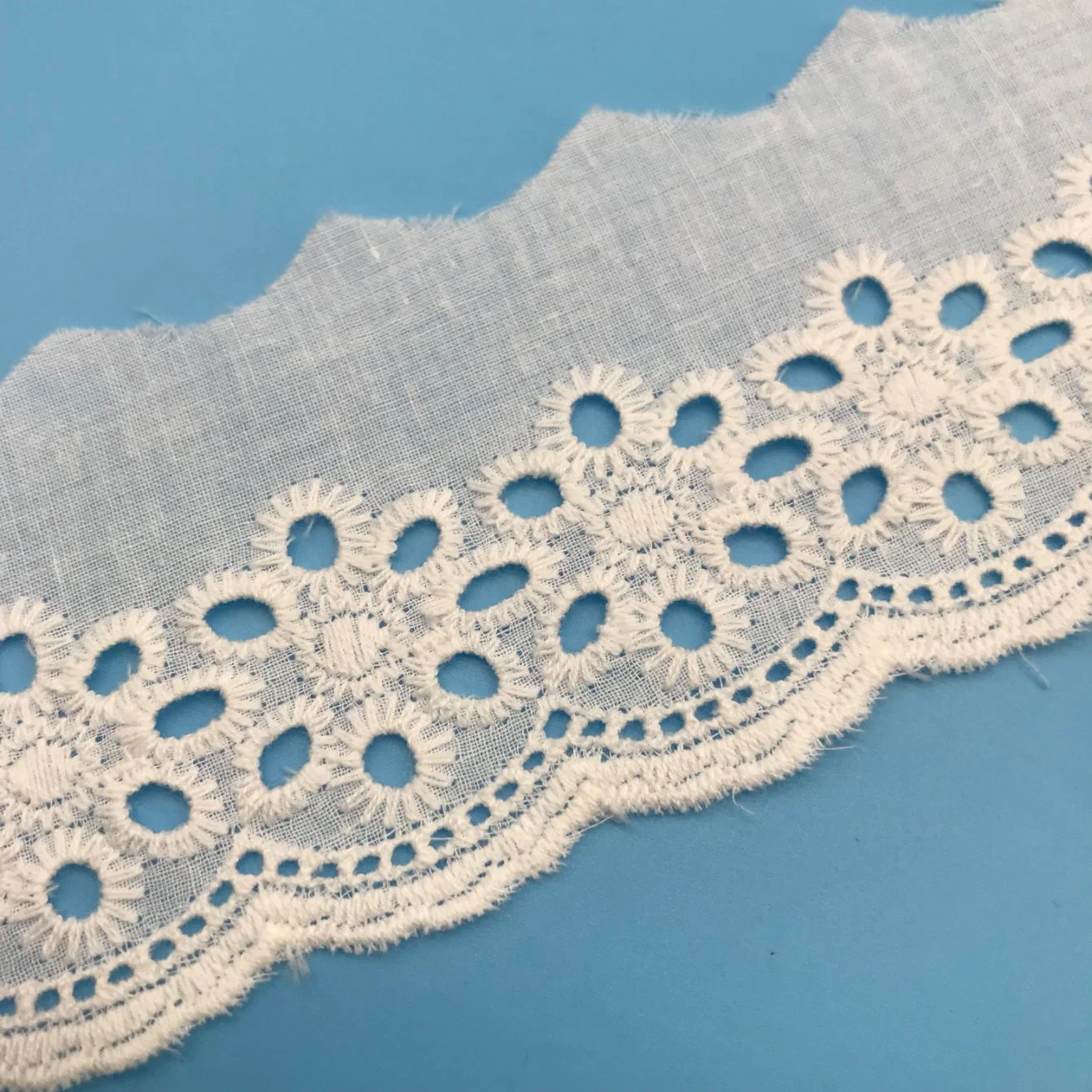 Fashion Accessories Fast Delivery	Embroidery OEM/ODM Fabric Tc Embroidery Garment Customized Lace Trimming