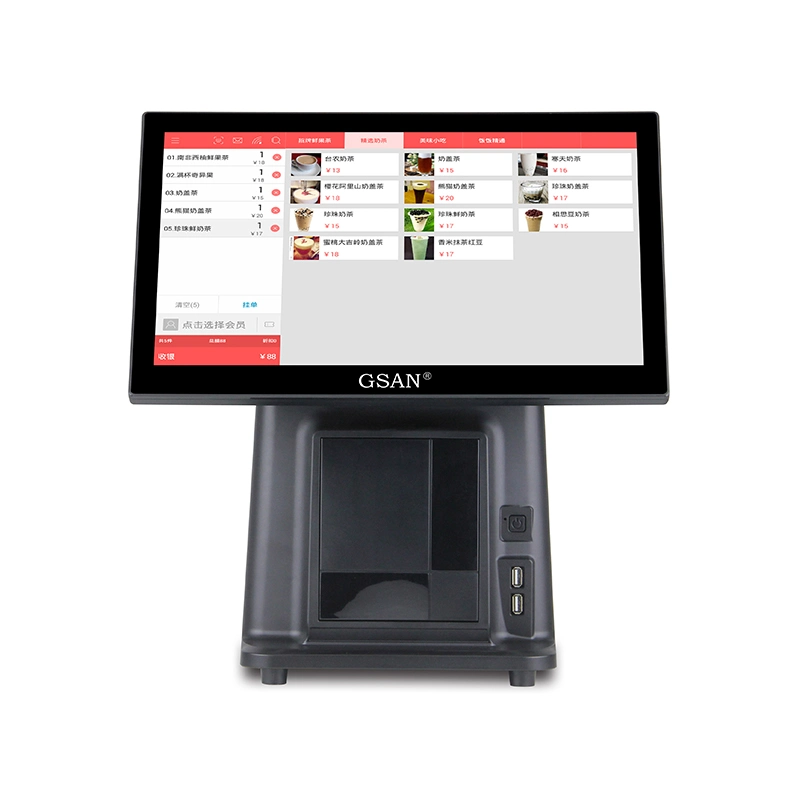 15.6 Inch Smart Machine POS Touch Screen Cash Register