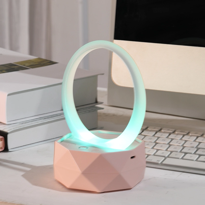 New Small Night Light Bluetooth Speaker Tiktok Creative Home Intelligent Wireless Gift Bluetooth Stereo