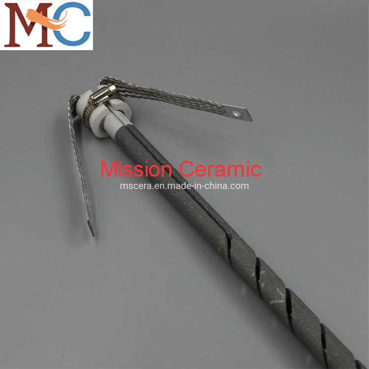 Furnace Use Rod Shape Sic Resistive Heating Elements