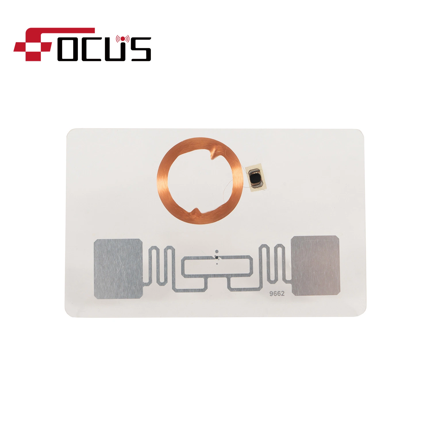 Custom Color and Logo 13.56MHz Dual Frequency Card for Business