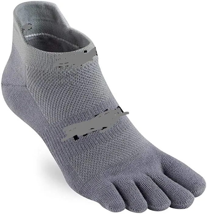 Xianghui Custom Wholesale Grey Mini Crew Coolmax cinq doigts Split Chaussettes à orteils