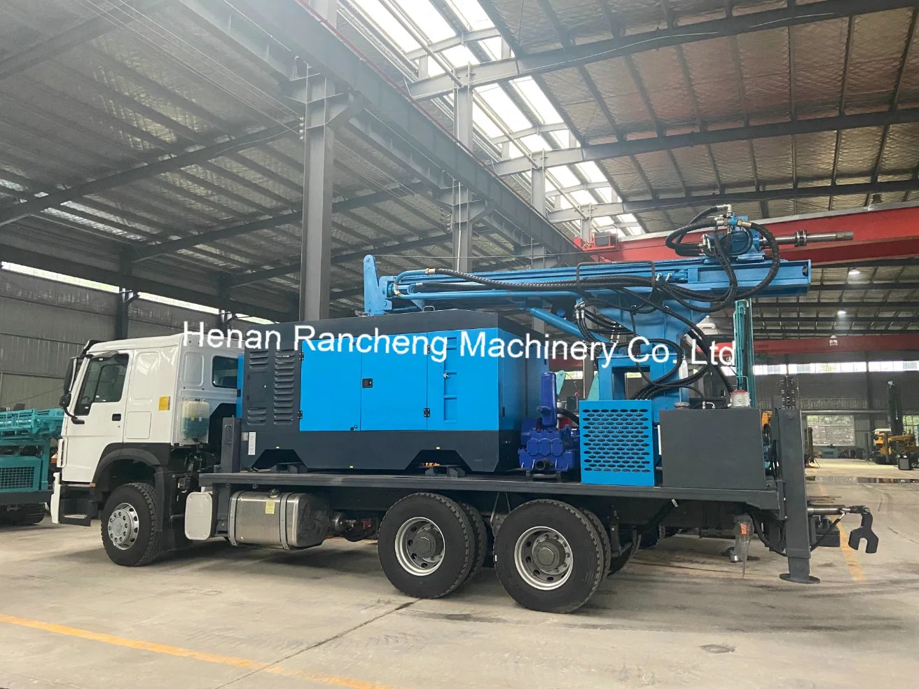 Hot Selling Truck Mounted Drilling Rig Hydraulic Rotary Water Drilling Machine