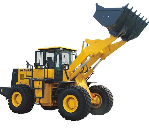 7ton Front Wheel Loader St L76-C3 with Big Power Operating