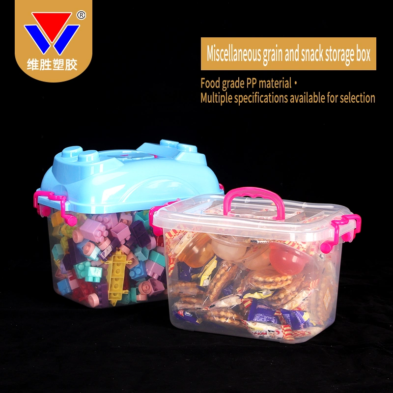 Die Spielzeugkiste Lego Box Spielzeugverpackung PP Kunststoff Lagerung Feld