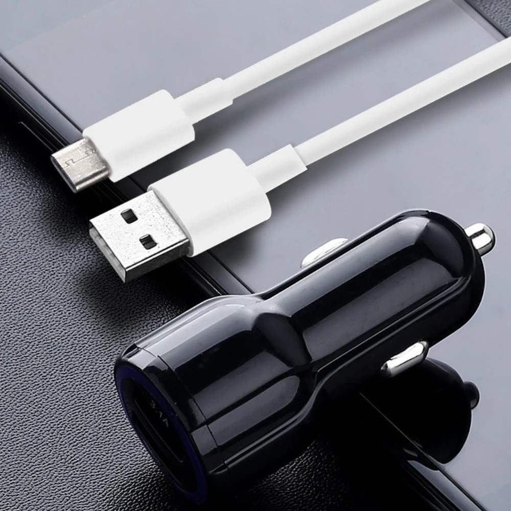 Duas portas de carregamento rápido USB 3.1A adaptador de saída para carregador de automóvel Bl23322