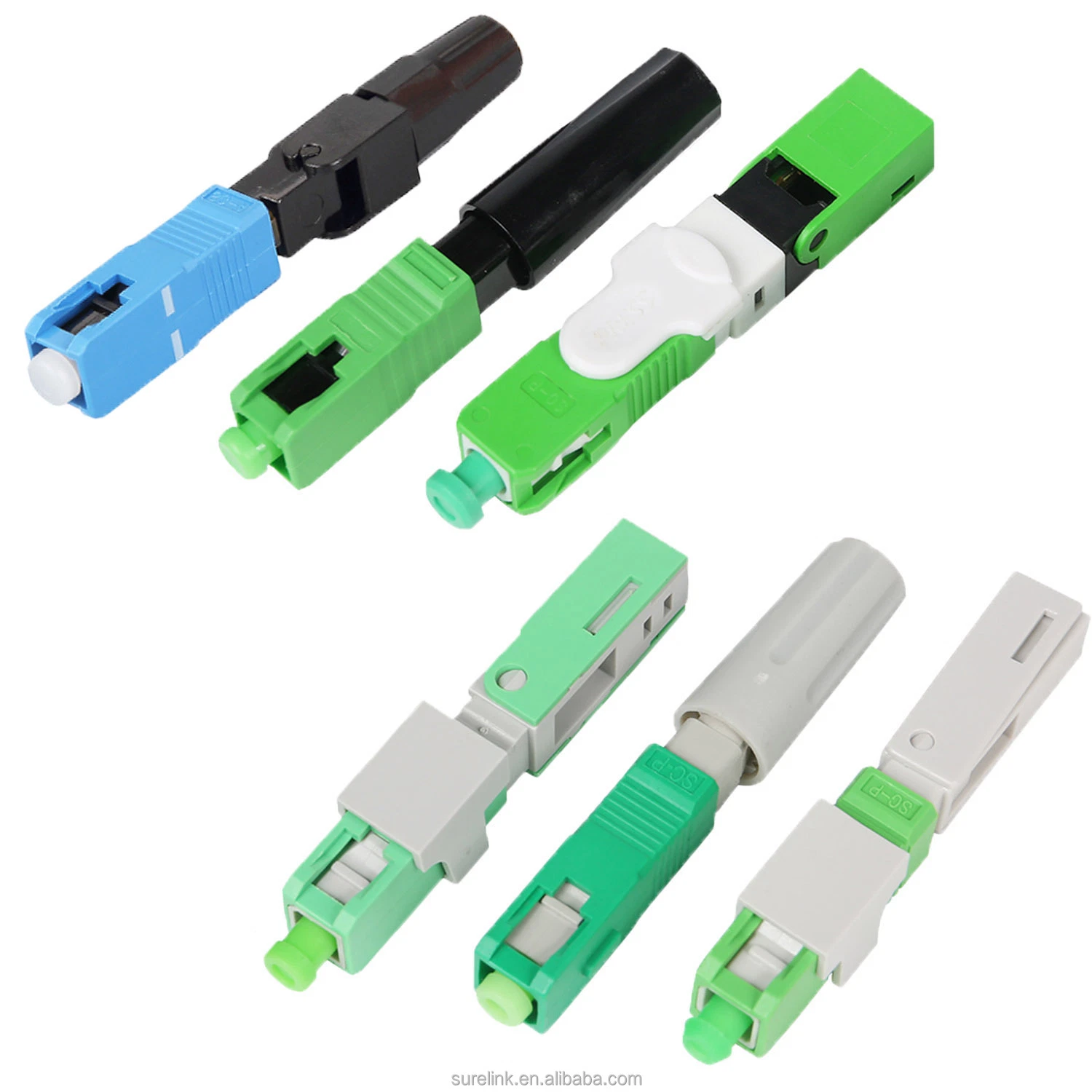 Surelink Factory Sc Upc Fibra Optical Fast Connector Fiber Optic Sc Upc Fast Connector Sc Fast Connector