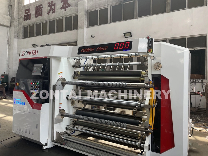 High Speed Printing Film Label Rewinding Slitting Machine Price