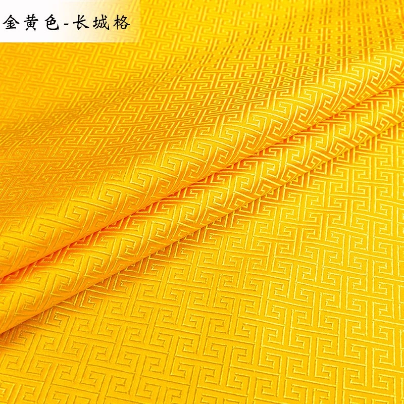 China Furniture Imitation Silk Fabric/Embroidery Fabric Jacquard Fabric Polyester Brocade Fabric for Upholstery Table Cloth or Garment