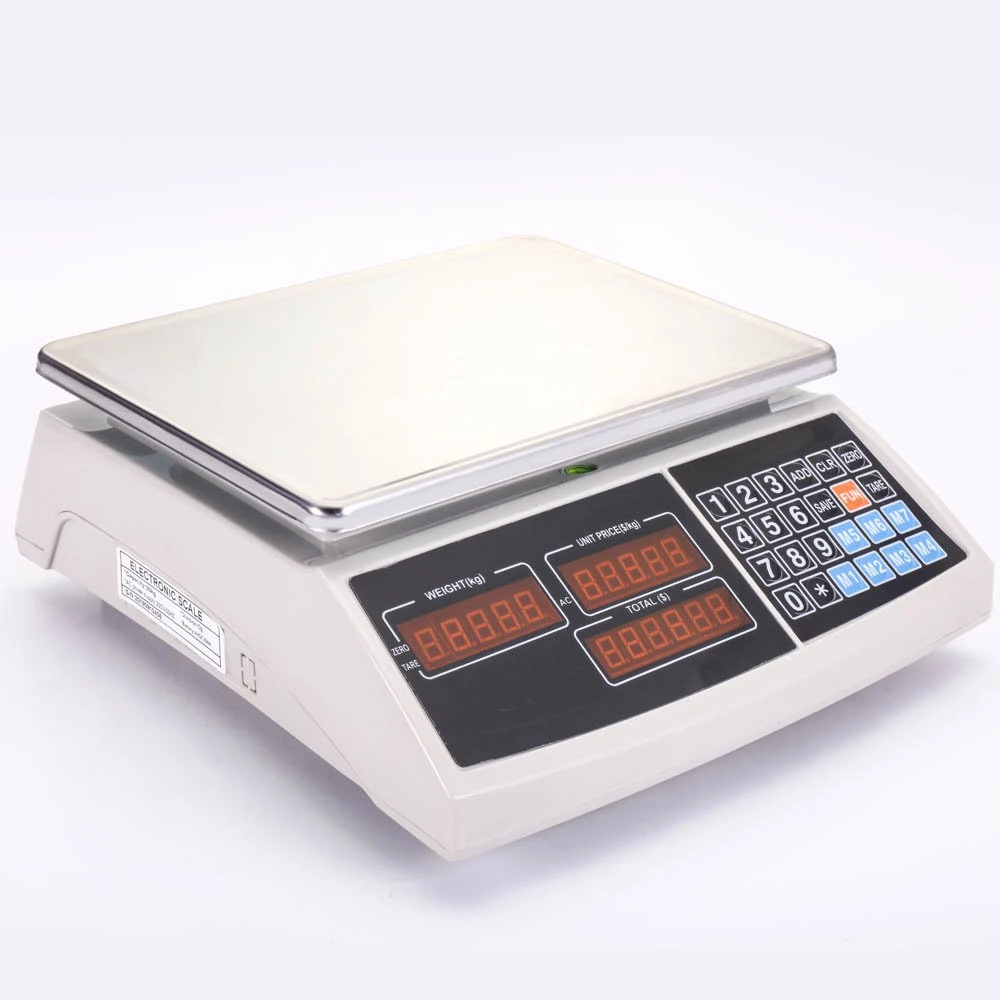 30kg 1g Accuracy Digital Touch Screen Electronic Smart Table Top Weighing Counting Scale