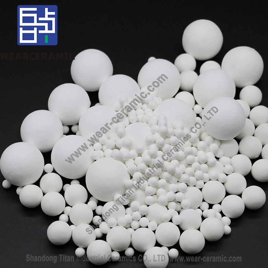 95% Inert Alumina Ceramic Catalyst Bed Support Ball as Chemical Packing Purpose