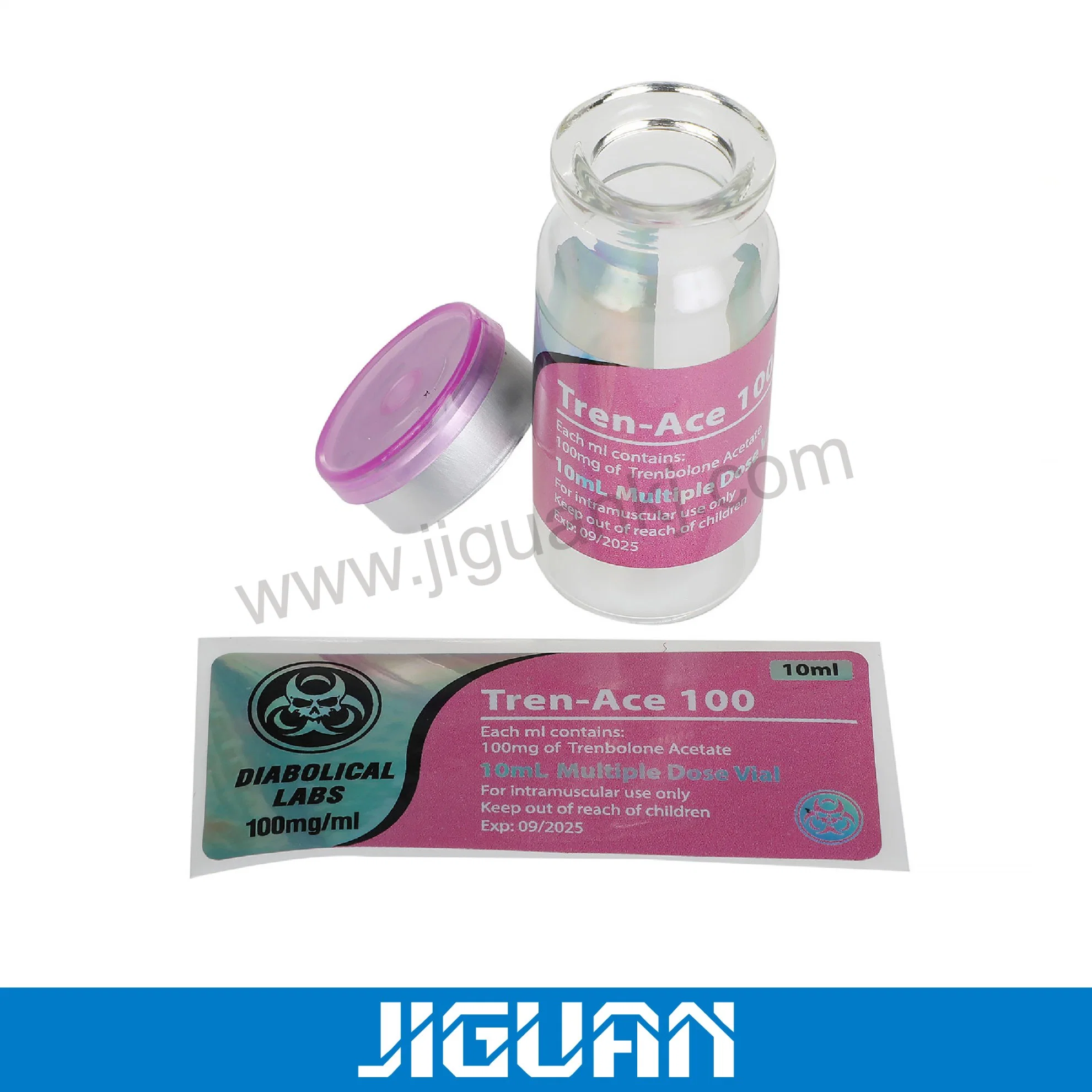 Self Adhesive Custom Printed Pill Medicine Pharmaceutical Vial Bottle Label