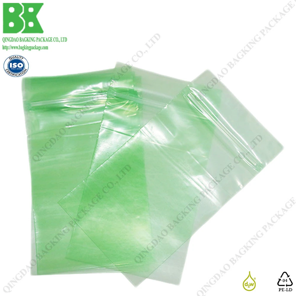 Lime Green Welded Grip Seal Bag