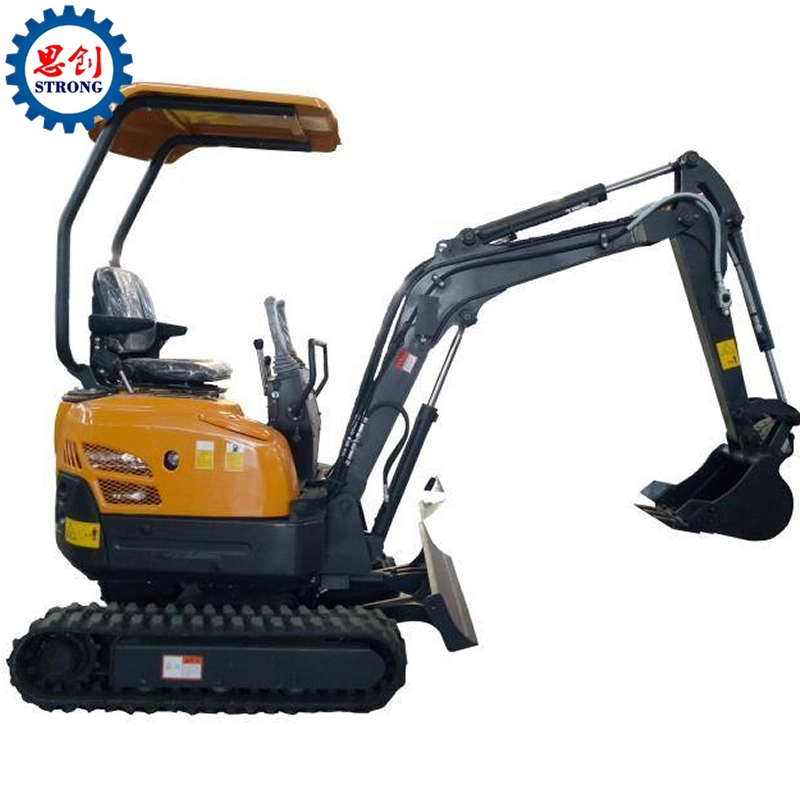 0.8-3.5 toneladas miniexcavadora /Sinfín Micro Excavadora de orugas más pequeño