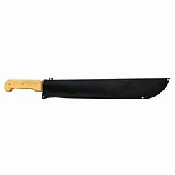 12" Machete with Wooden Handle