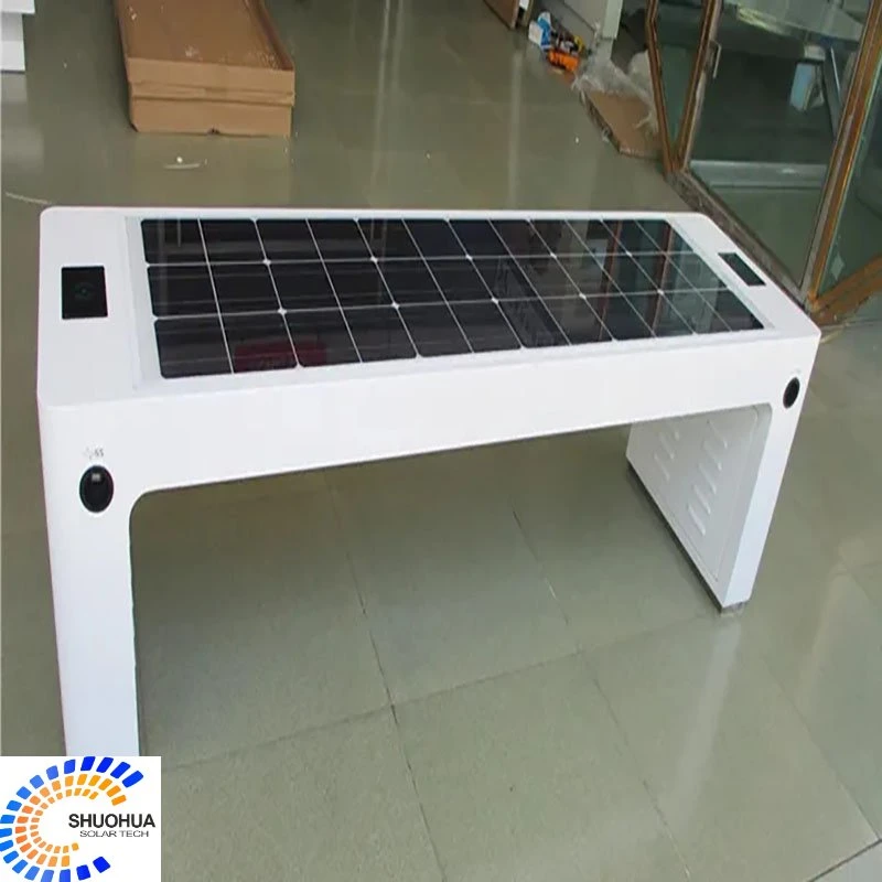 Solar Seat High quality/High cost performance  Stainless Steel Modern Smart Solar Cell Power Outdoor Bench Furniture Solar Seat