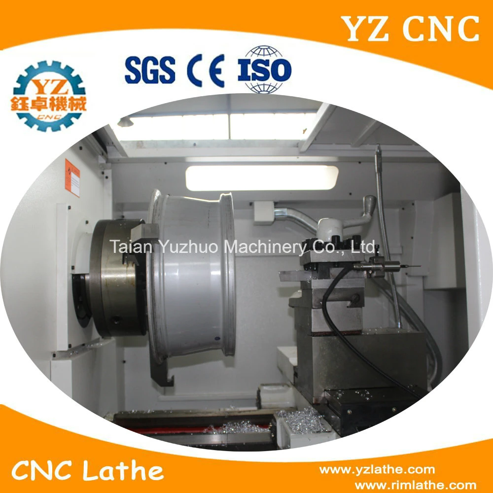 Alloy Wheel Repair - Rim Repair Digitizer Probe CNC Lathe Machine